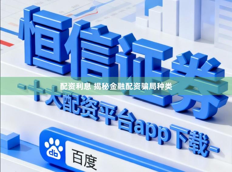 配资利息 揭秘金融配资骗局种类