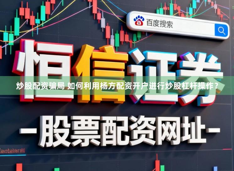炒股配资骗局 如何利用杨方配资开户进行炒股杠杆操作？