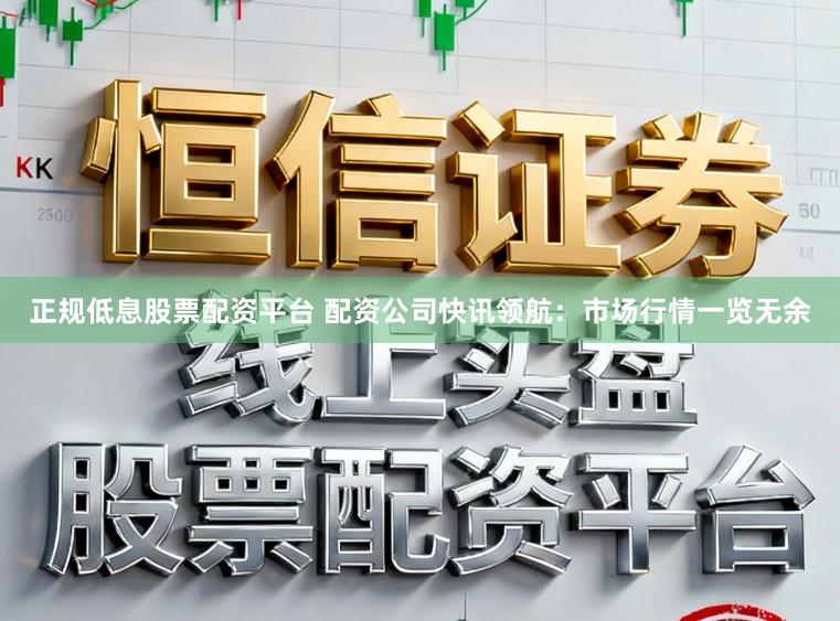 正规低息股票配资平台 配资公司快讯领航：市场行情一览无余