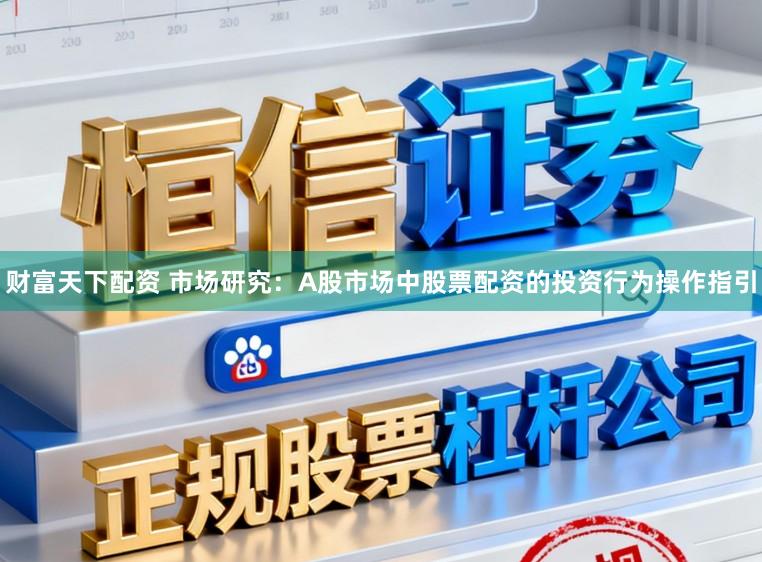 财富天下配资 市场研究：A股市场中股票配资的投资行为操作指引
